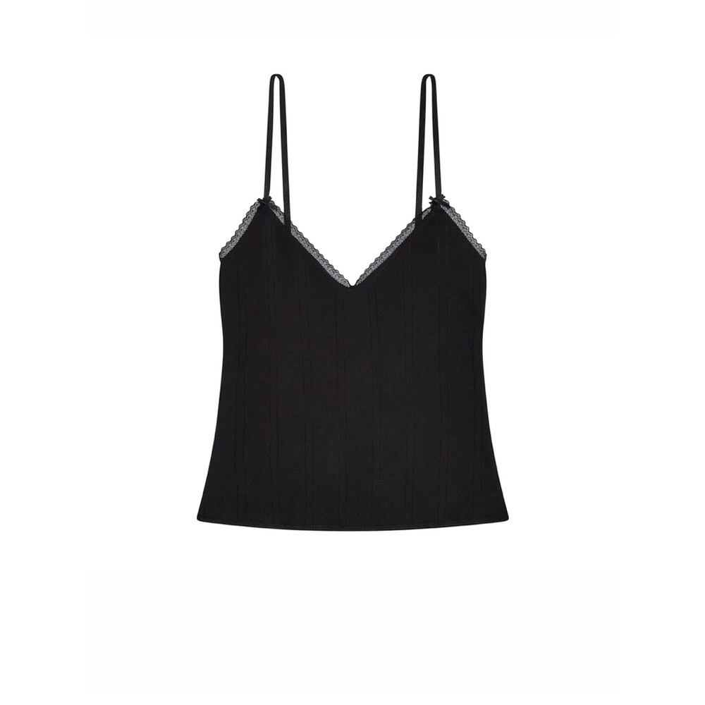 Cou cou intimates the long cami in black